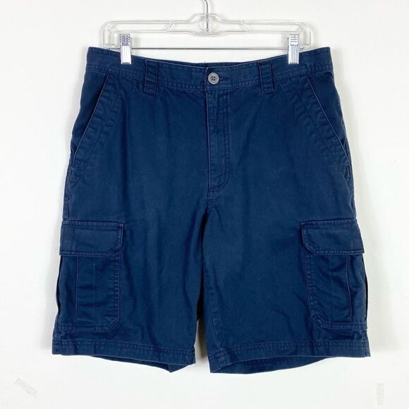 Columbia Sportswear Navy Blue Cargo Shorts - Picture 1 of 3